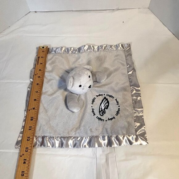 Philadelphia Eagles Baby Security Blanket Plush Lovey Teddy Bear By Baby Fanatic - Picture 9 of 9